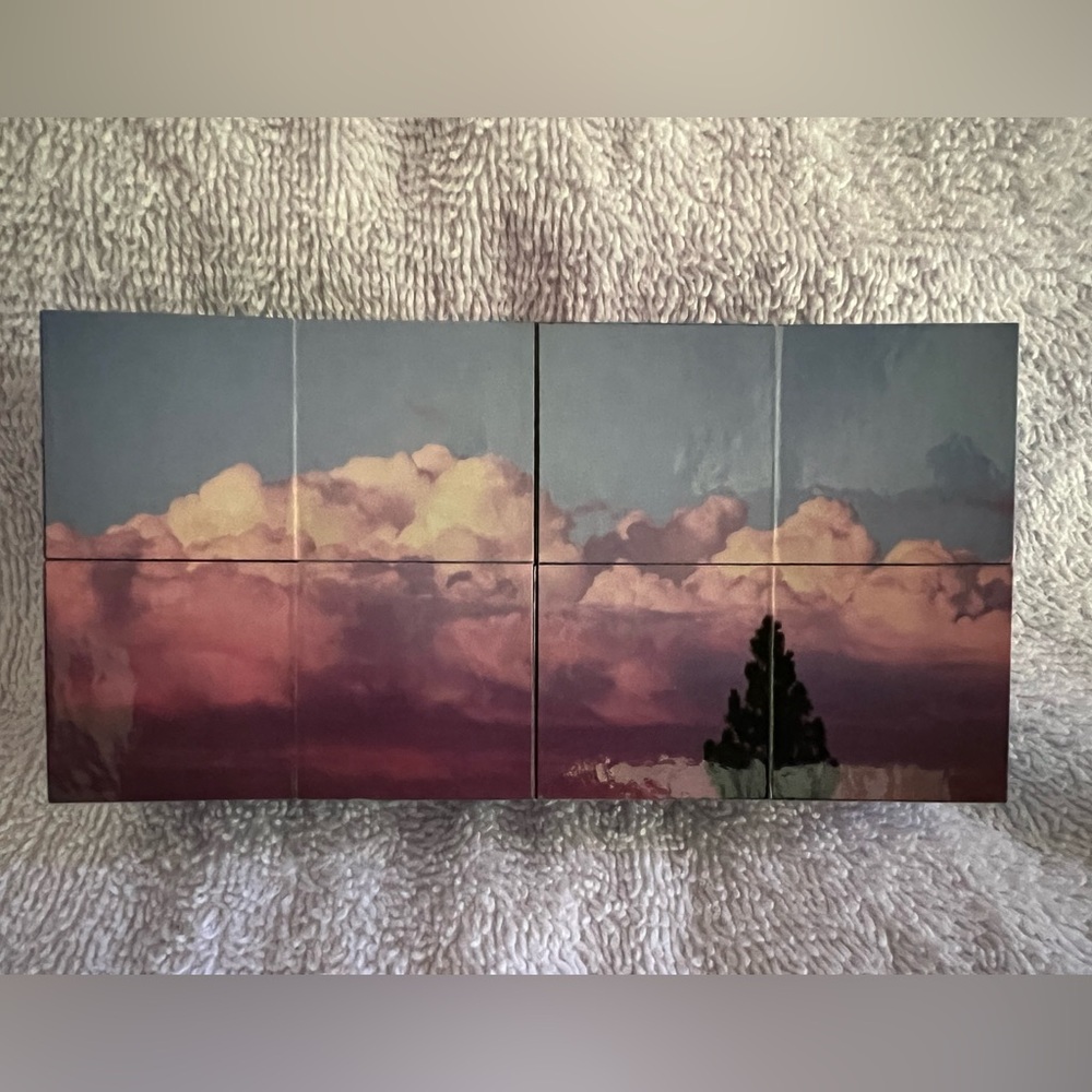 Cube - paperweight - desk puzzle - very pretty and unique - Picture 5 of 10